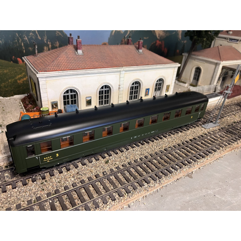 LENZ 14769 - Voiture voyageur express DR39 - C4ü-38, SNCF C9 myfi - 0