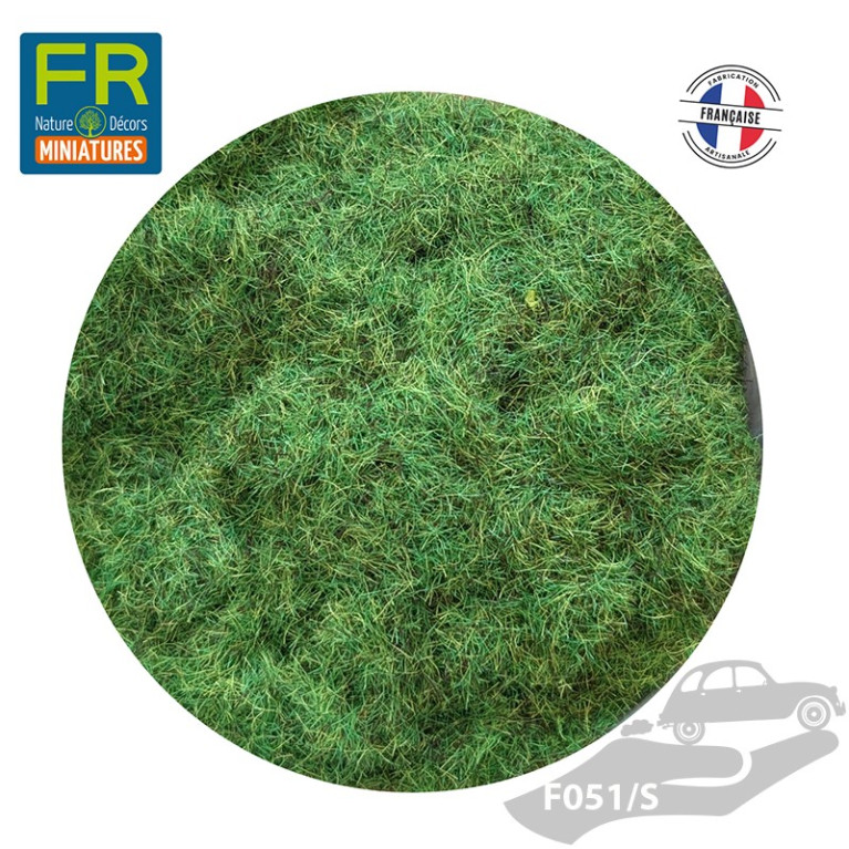 FR DECOR - 051 HERBE FLOCAGE VERT PRINTEMPS