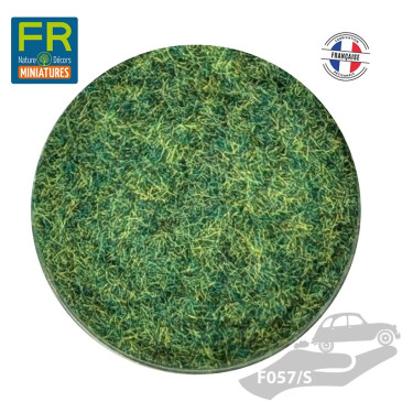 FR DECOR 057 - HERBE DENSE FLOCAGE VERT SAUVAGE