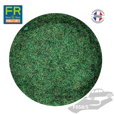 FR DECOR 058 - HERBE DENSE FLOCAGE VERT SAUVAGE