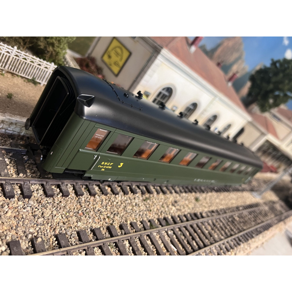 LENZ 14769 - Voiture voyageur express DR39 - C4ü-38, SNCF C9 myfi - 0