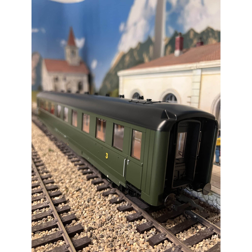 LENZ 12346 - Voiture voyageur, ABC4û-38, SNCF B3C5 myfi - 0