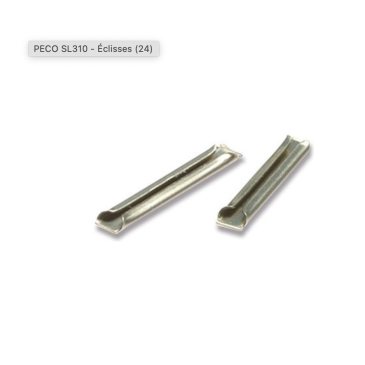 PECO SL310 - N - Assembleurs de rails C55/80 - Nickel Silver