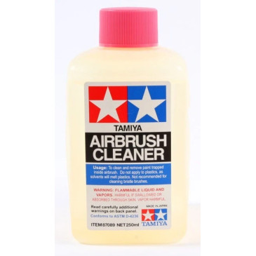 TAMIYA 87089 - Nettoyant à aérographe 250ml