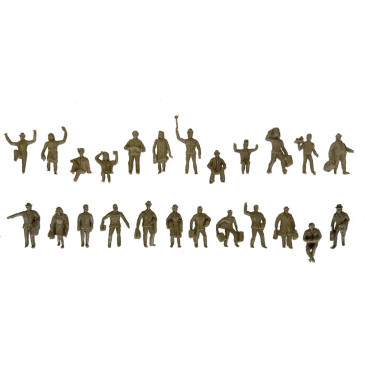 ROCO 40000 - Figurines 24 pièces H0