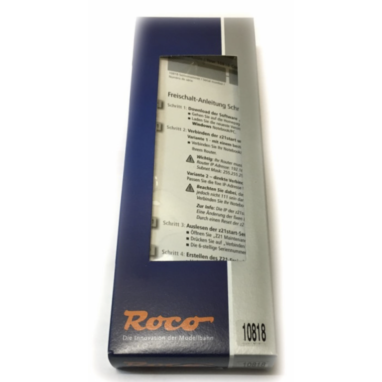 ROCO 10818 - Code d'activation pour Z21 Start si vous avez votre routeur