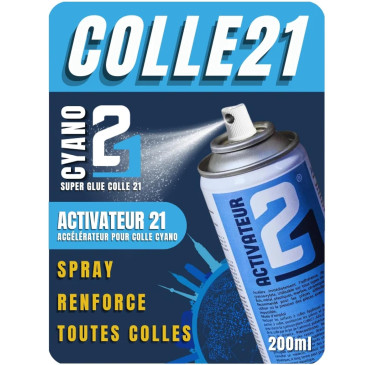 COLLE21 - ACTIVATEUR POUR COLLE CYANOACRYLATE