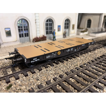 LENZ 98772 - wagon plat pour charges lourdes SPywv, ep IIIb- 0