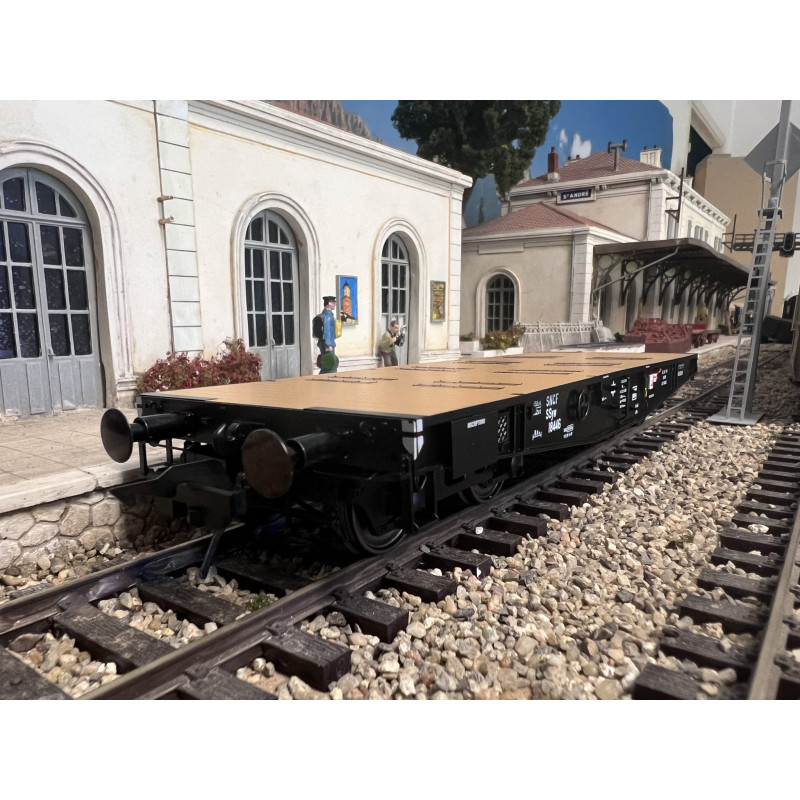 LENZ 18446 wagon plat pour charges lourdes SSY, ep IIIa - 0