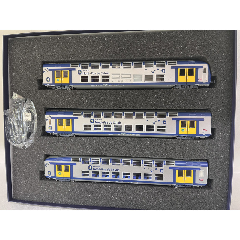 ViTrains 1105 - Coffret 3 pièces VB2N NPC ep V SNCF - H0
