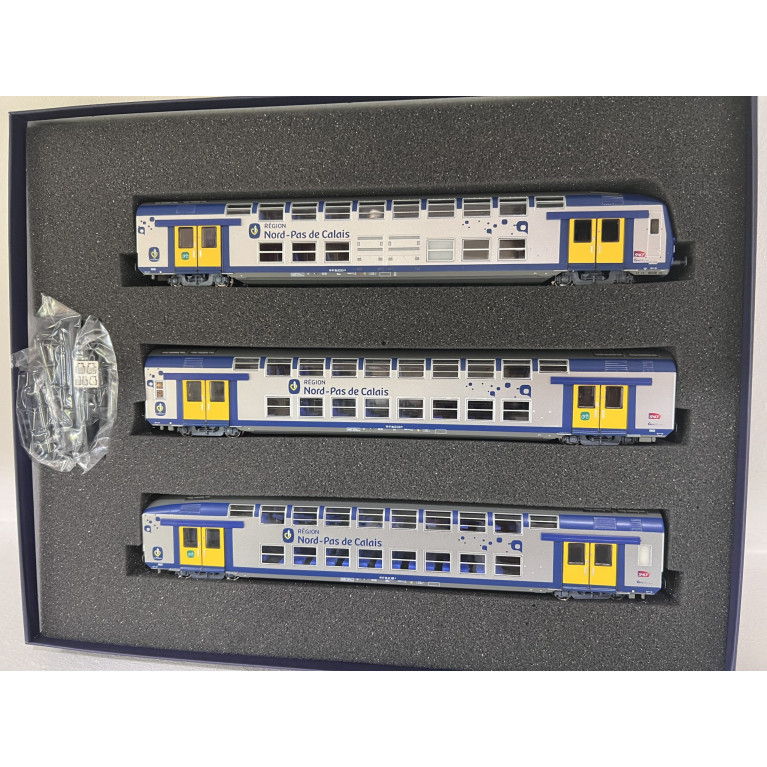 ViTrains 1105 - Coffret 3 pièces VB2N NPC ep V SNCF - H0