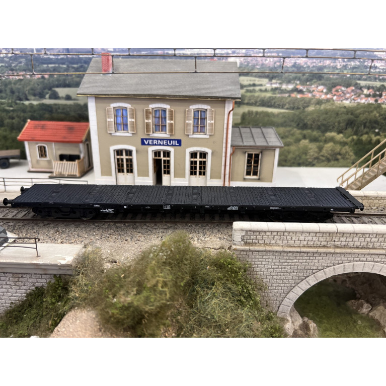 Vitrains models 3338 wagon plat à ranchers RS 11 87 399 2 184-9 Ep V H0