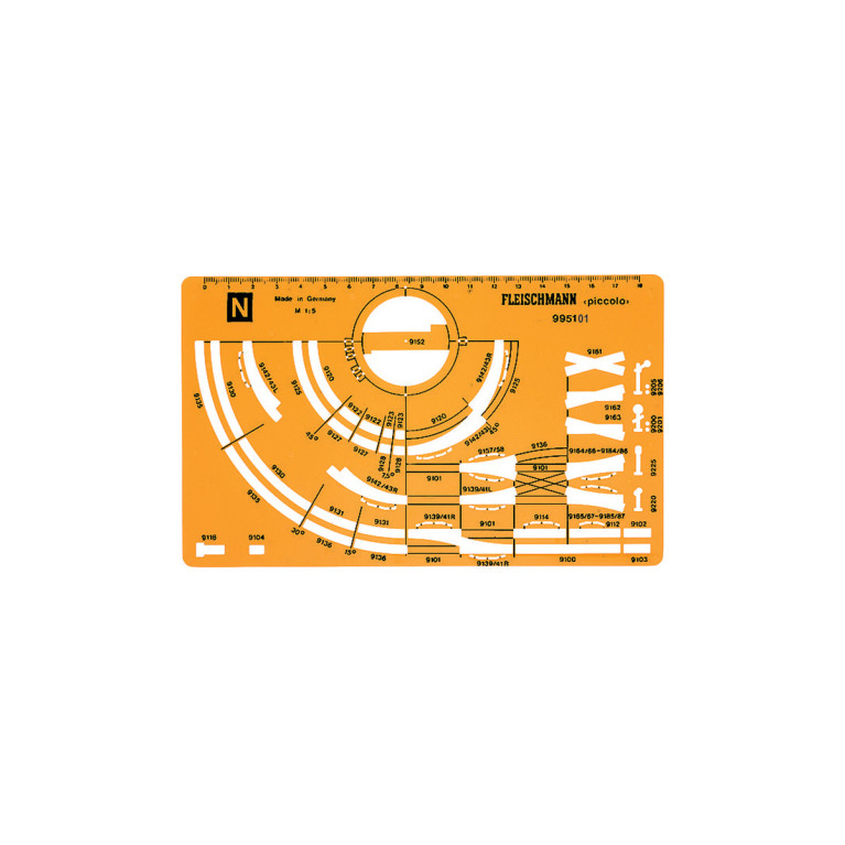 Fleischmann 995101 - Pochoir de voie pour voie N