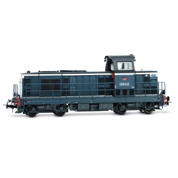 JOUEF HJ2441S Locomotive diesel BB 666442, logo Carmillon, Sncf, Ep VI digital son