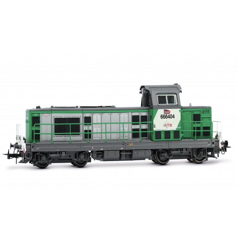 JOUEF HJ2442S Locomotive BB 666404, Infra, logo Carmillon, Sncf, Ep VI digital son