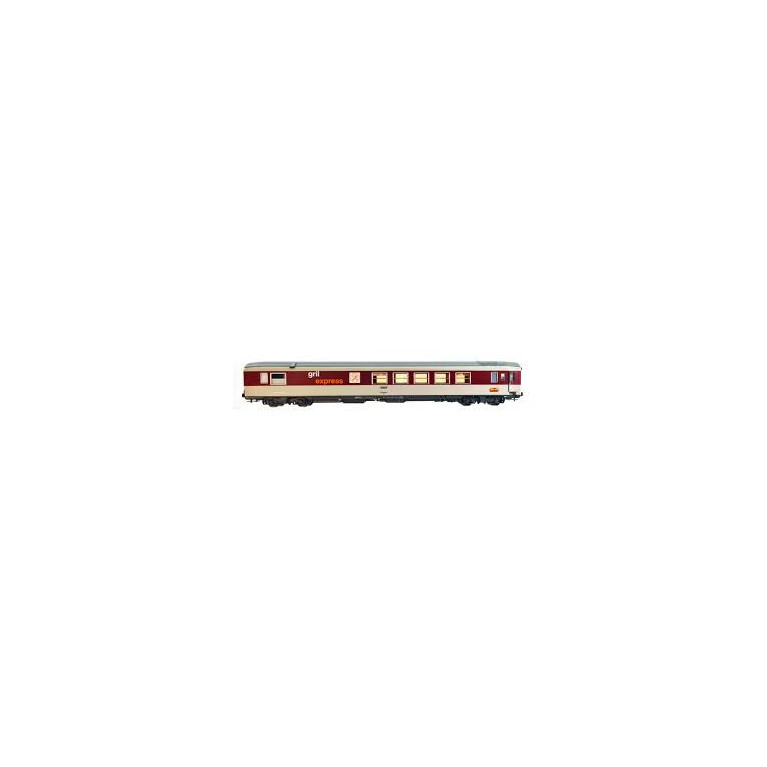 LS Models PI9713 wagon Gril Express logo encadré, Ep IV-V,  H0