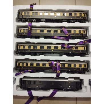 M.H.T. 20-60018 - Coffret 5 voitures Rheingold - DR - Ep III- echelle 0