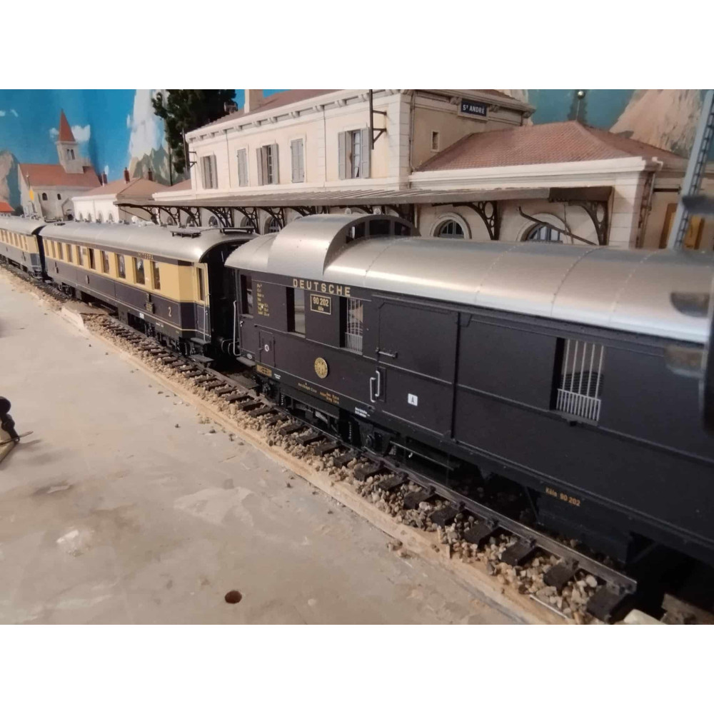 M.H.T. 20-60018 - Coffret 5 voitures Rheingold - DR - Ep III- echelle 0