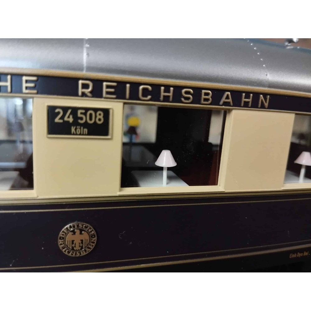 M.H.T. 20-60018 - Coffret 5 voitures Rheingold - DR - Ep III- echelle 0