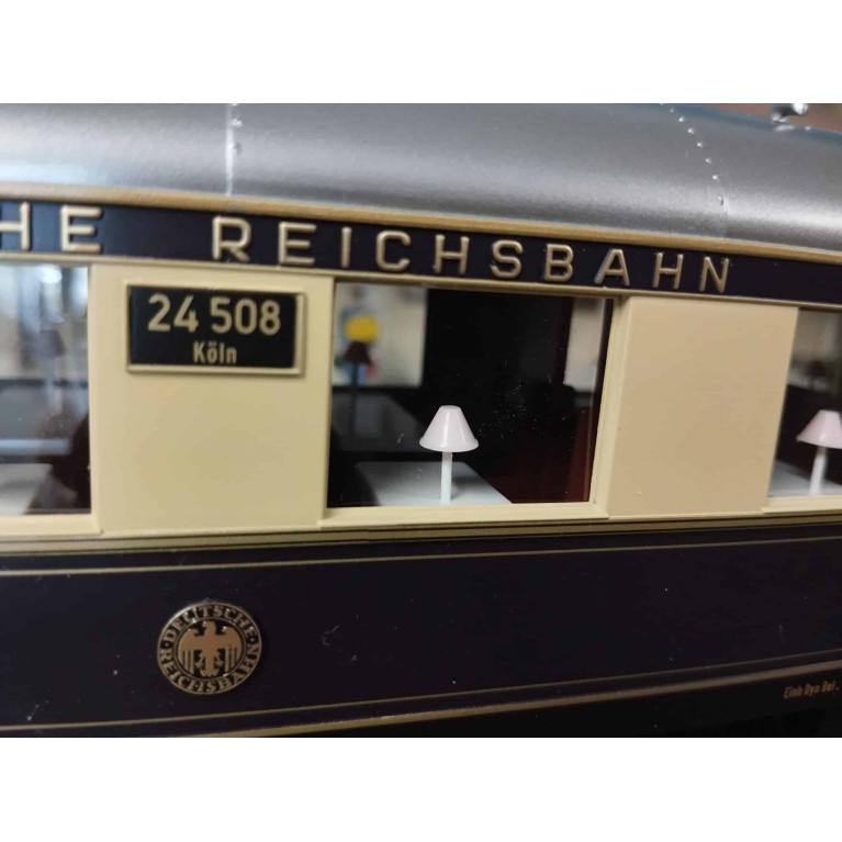 M.H.T. 20-60018 - Coffret 5 voitures Rheingold - DR - Ep III- echelle 0