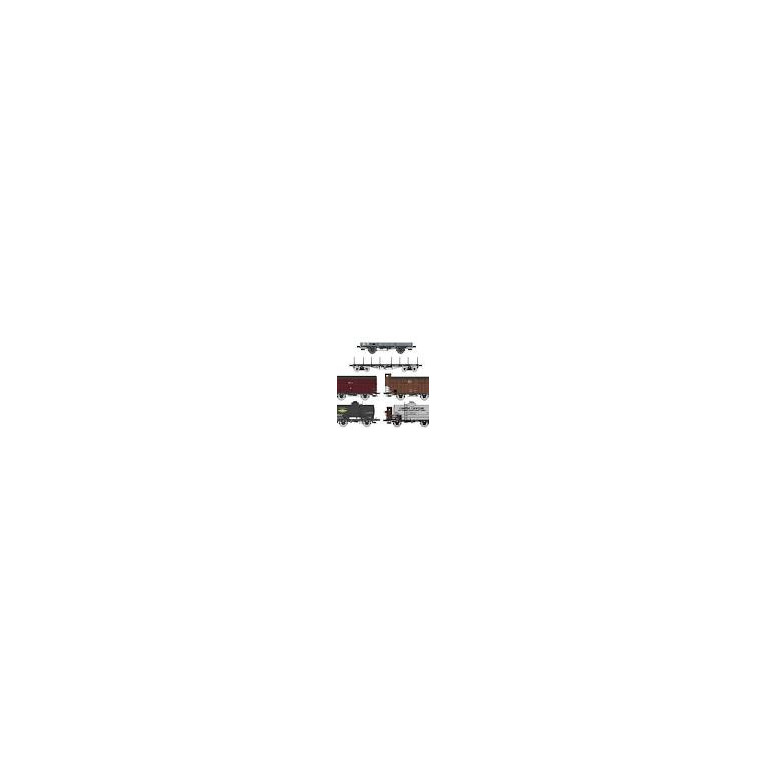 REE Modeles WB-771 Set REE COLLECTION de 6 wagons des Anciennes Compagnies, Ep. II, H0